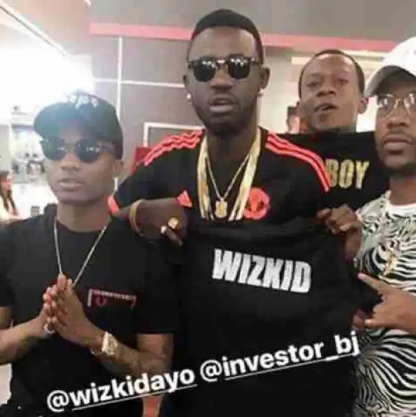 Wizkid Pictured With Investor BJ